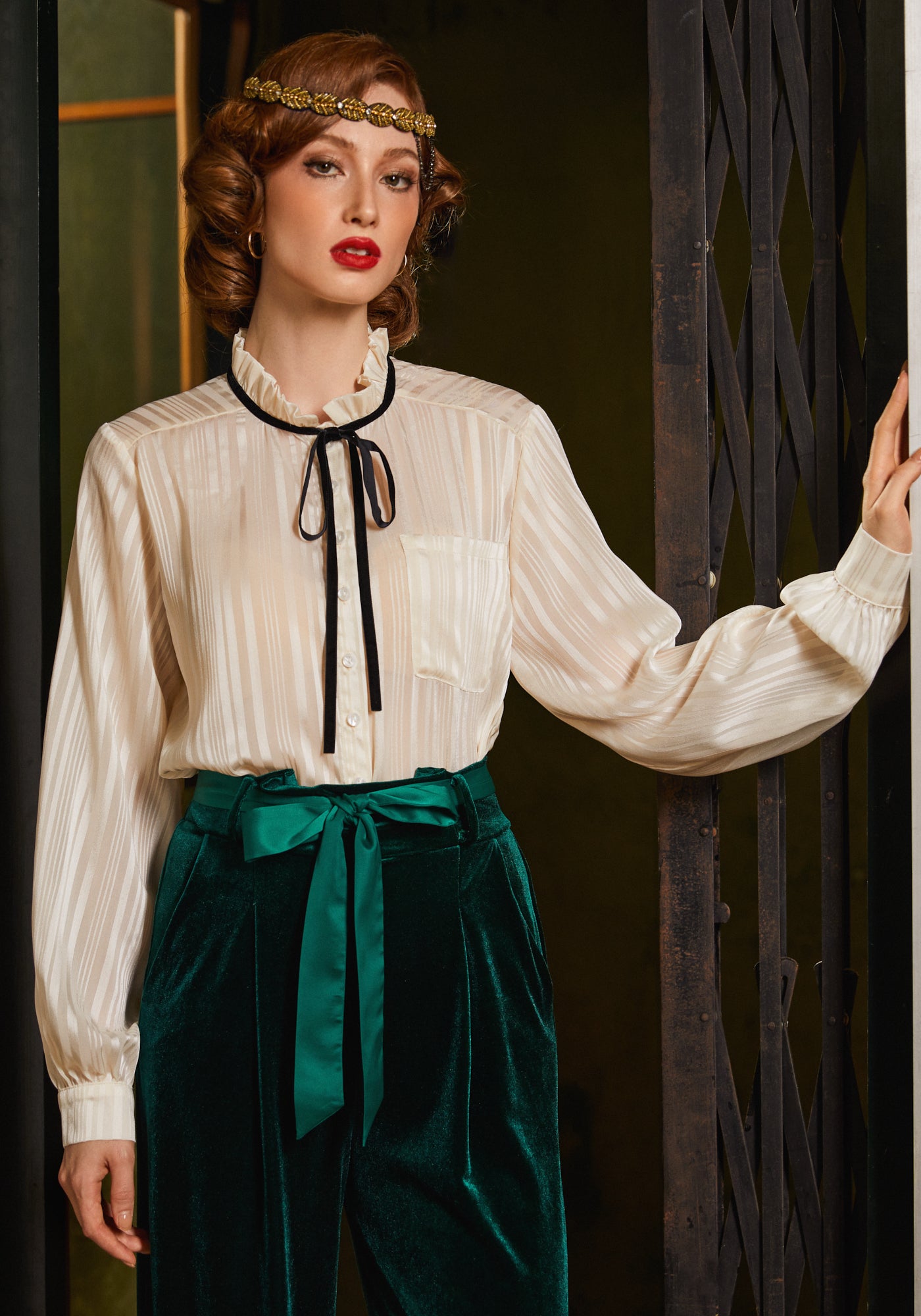 Match Made in Heaven Balloon Sleeve Blouse (Final Sale)