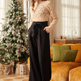 Cider, Spice & Everything Nice Wide Leg Pants