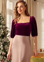 Saturday Night Sensation Balloon Sleeve Top