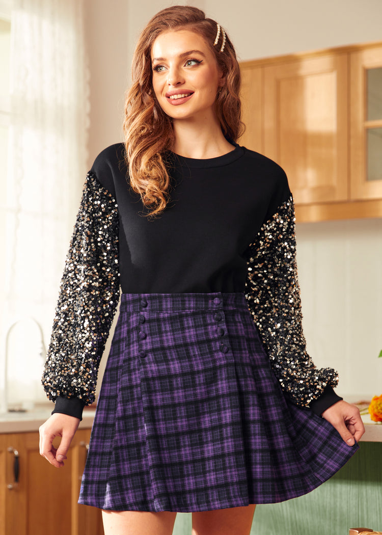 Dressed to Impress Sequin Sweatshirt