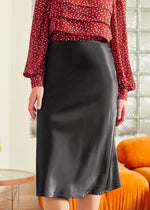 A Little Love Bias Midi Skirt