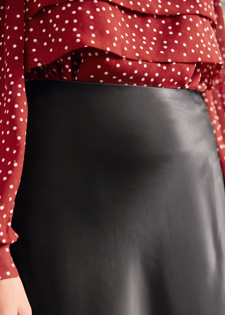 A Little Love Bias Midi Skirt