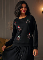 Whimsical Gingerbread Man Sweatshirt