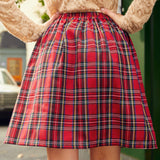 Charmed I'm Sure Bow Dirndl Skirt