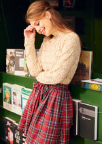 Charmed I'm Sure Bow Dirndl Skirt