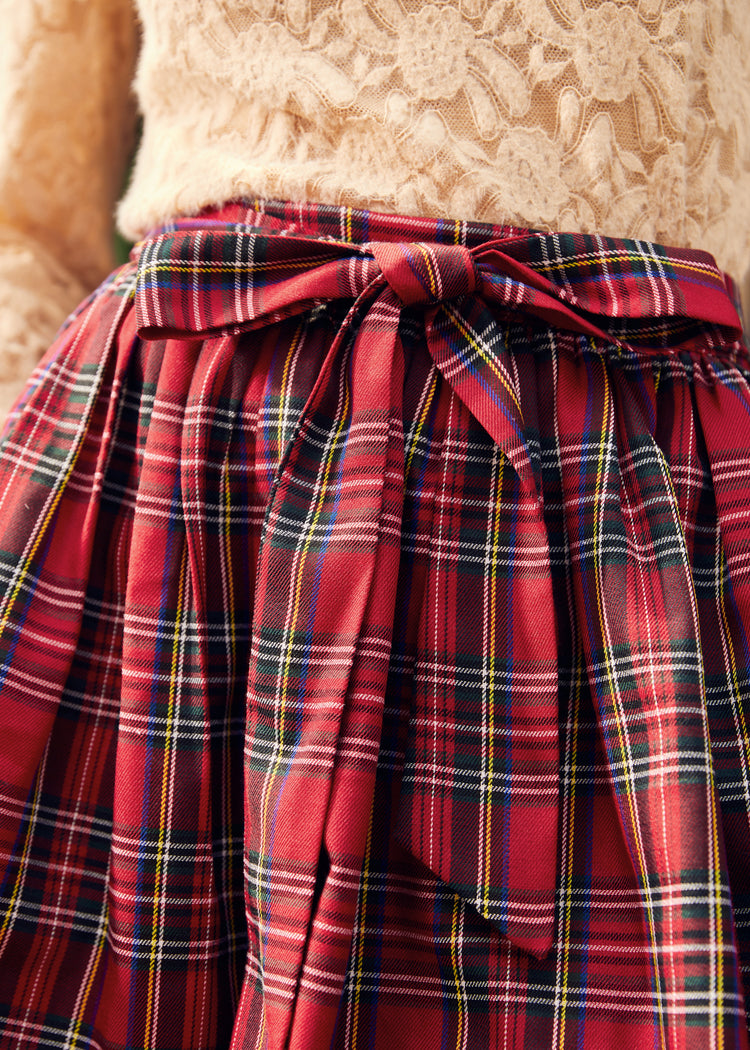 Charmed I'm Sure Bow Dirndl Skirt