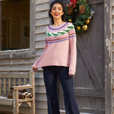 Retro Charm Raglan Sweater (Final Sale)