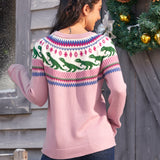 Retro Charm Raglan Sweater (Final Sale)
