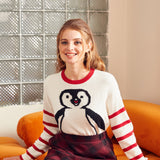 Timeless Striped Tapestry Crewneck Sweater (Final Sale)