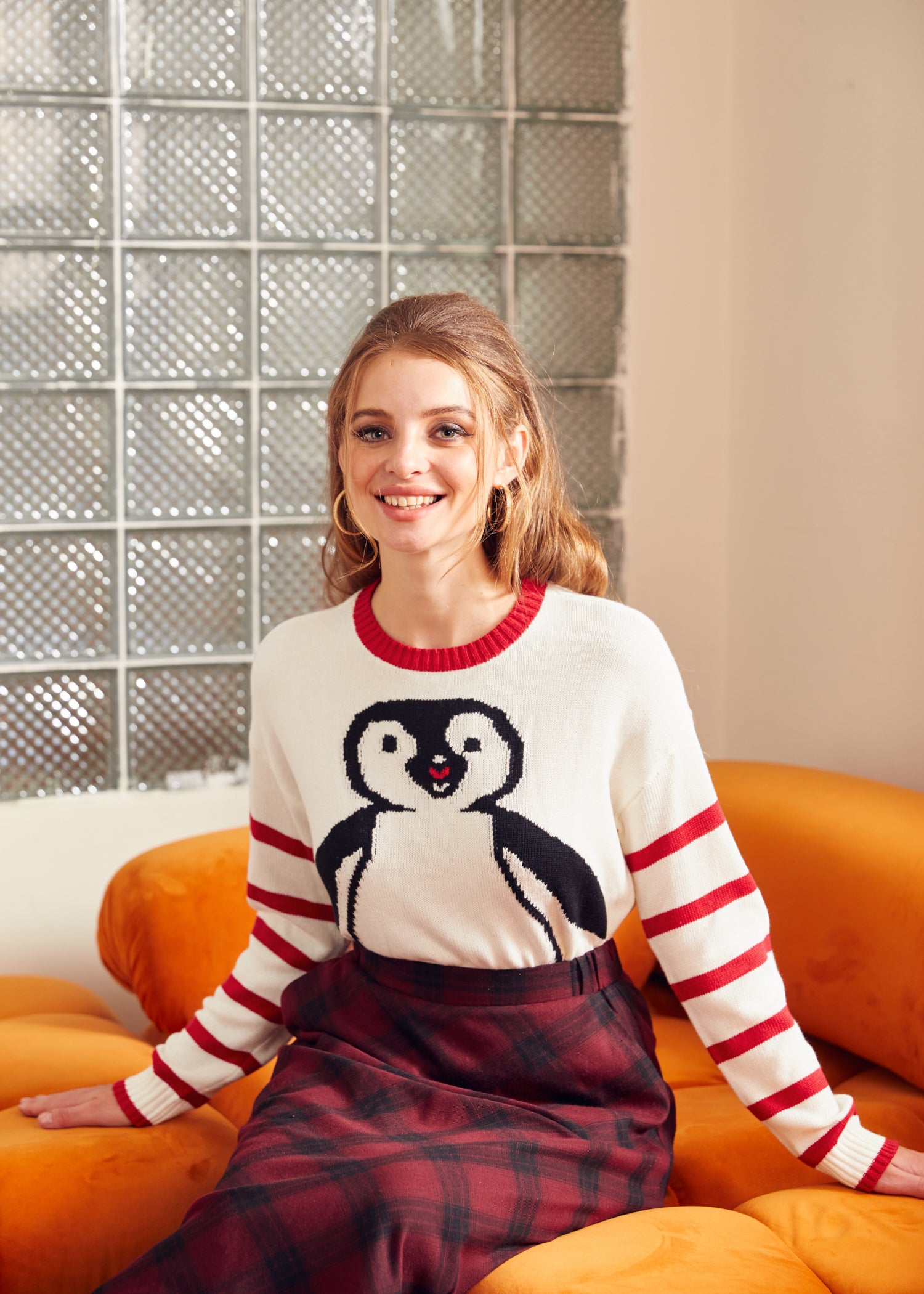 Timeless Striped Tapestry Crewneck Sweater (Final Sale)