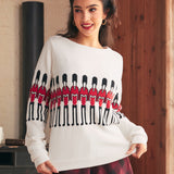 Darling of the Decades Boatneck Pullover (Final Sale)