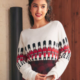 Darling of the Decades Boatneck Pullover (Final Sale)
