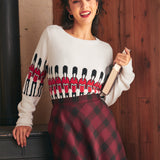 Darling of the Decades Boatneck Pullover (Final Sale)