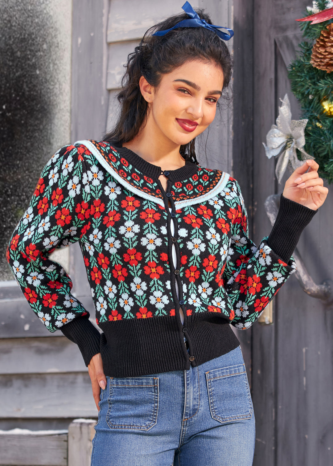 Mod Cardigans Timeless Tapestry Jacquard Cardigan – ModCloth