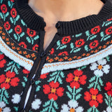 Timeless Tapestry Jacquard Cardigan