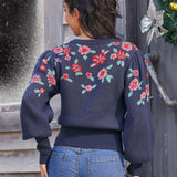 Timeless Tapestry Jacquard Cardigan