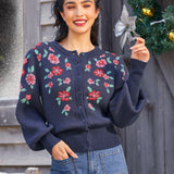 Timeless Tapestry Jacquard Cardigan