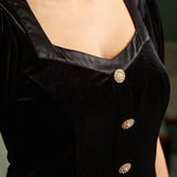 Charleston Charm Square Neck Dress