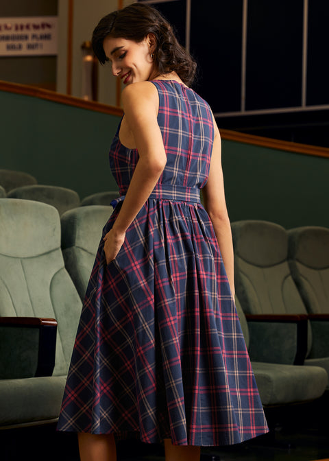 Instant Energy Faux-Wrap Dress ModCloth Instant Energy Faux-Wrap Dress ModCloth