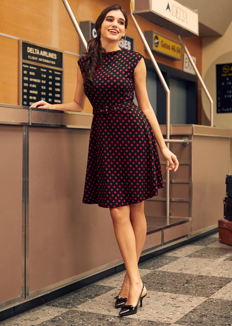 Elegance Anew Fit & Flare Dress