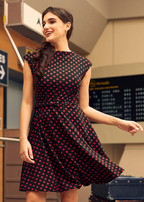 Elegance Anew Fit & Flare Dress