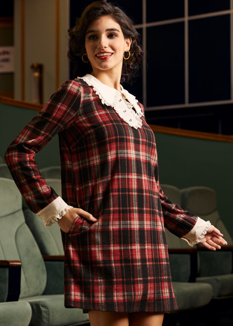 Laced Leaf Shift Dress ModCloth Laced Leaf Shift Dress ModCloth