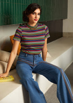 Whispers of Autumn Mock Neck Top