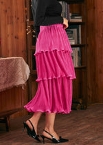 Vintage Tales Tiered Midi Skirt