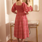 Lilting Love Short Sleeve Babydoll Dress (Final Sale)