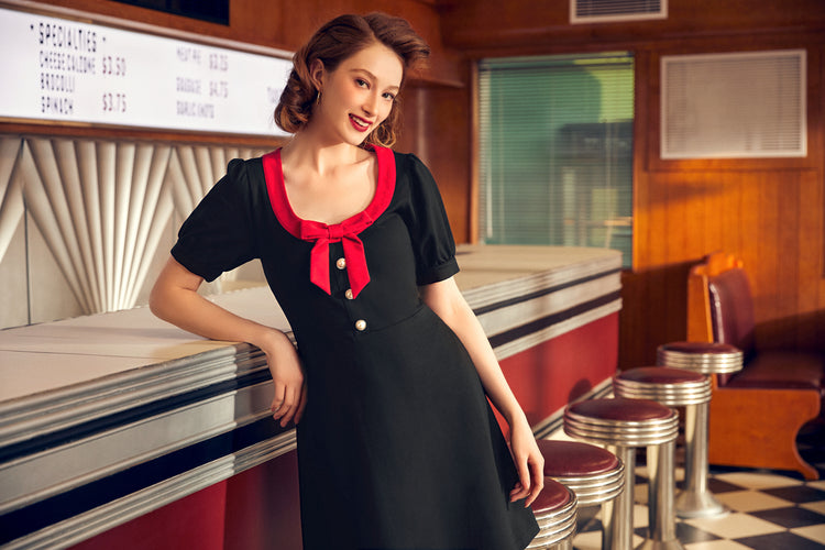 Greet Me Sweetly A-Line Dress