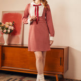 Vintage Vision Tie-Neck Dress (Final Sale)