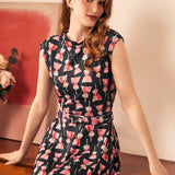 Eclipse Elegance Fit & Flare Dress (Final Sale)