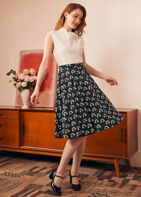 Excellence Attained Knit Midi Skirt