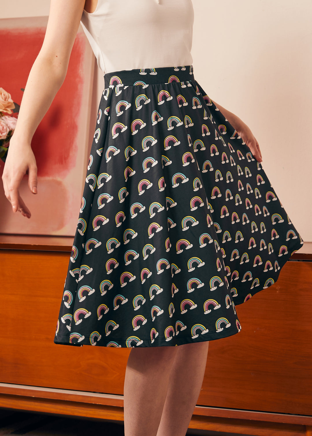 LIMITLESS RADIANCE WOVEN SKIRT
