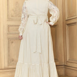 GUNNE SAX for ModCloth Jacqueline High Collar Maxi Dress