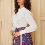 GUNNE SAX for ModCloth Karina Edwardian Ruffle Blouse
