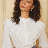 GUNNE SAX for ModCloth Karina Edwardian Ruffle Blouse