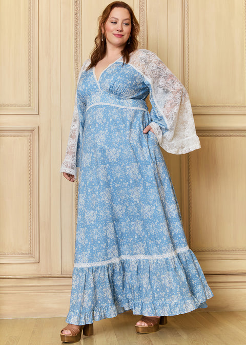 GUNNE SAX for ModCloth Michella Bell Sleeve Boho Maxi Dress GUNNE SAX for ModCloth Michella Bell Sleeve Boho Maxi Dress
