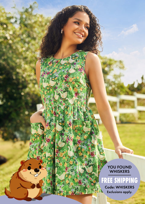 Gathering Wild Flowers Dress