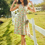Instant Energy Faux-Wrap Dress