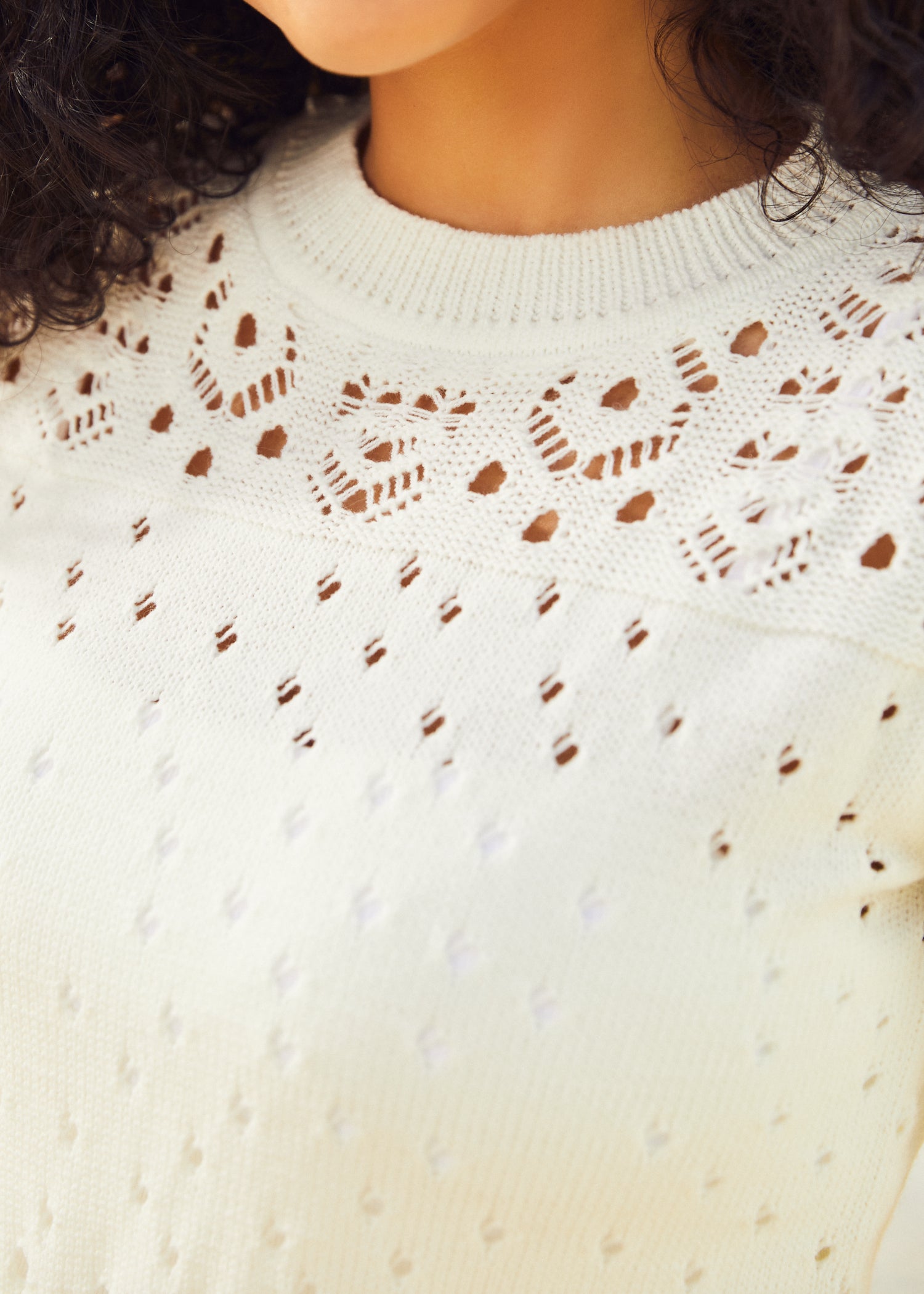 A Dash of Darling Short Sleeve Pullover Sweater (Final Sale)