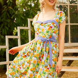 Citrus Serenade Dress (Final Sale)