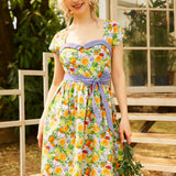 Citrus Serenade Dress (Final Sale)