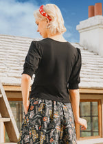 Puff & Grace Wrap Top