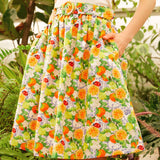 Twirl-Worthy Charm Midi Skirt (Final Sale)