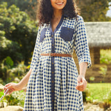 Prairie Gaze Western Shirtdress (Final Sale)