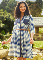 Prairie Gaze Western Shirtdress