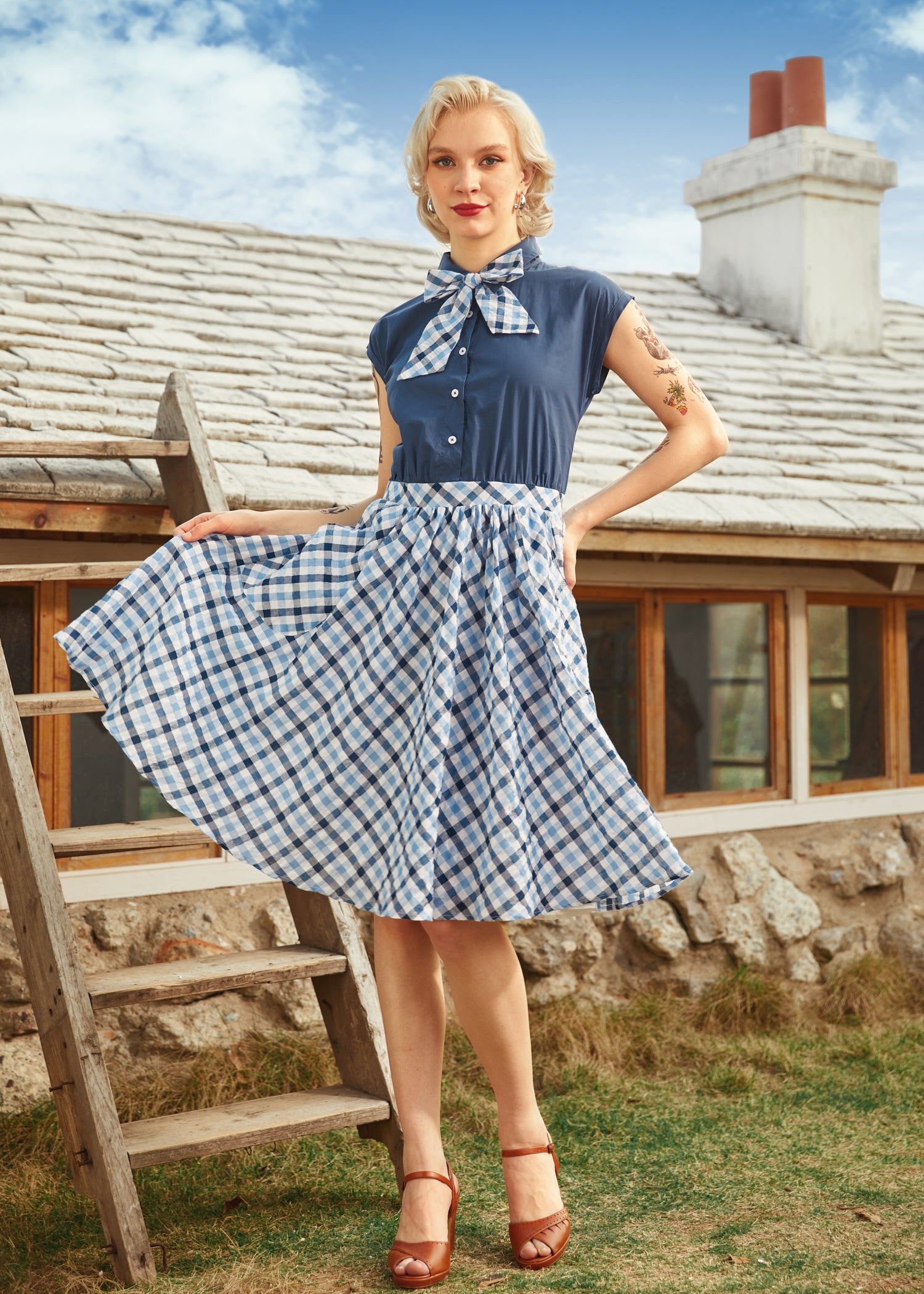 CLASSIC TWEED MINI DRESS(36 GREY): DRESSjosemoon