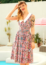 Find Me in Palm Springs Fit & Flare Dress