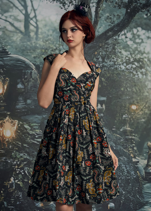 modcloth black dress Modcloth Womens Size 10 Dress Black Velvet Mini Puff Sleeves Back Cutout